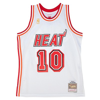 Women's Mitchell & Ness Chris Bosh White Miami Heat Hardwood Classics 2011  Swingman Jersey