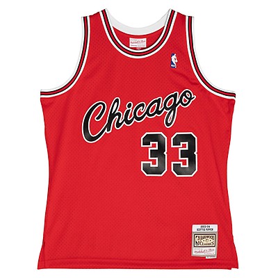 MITCHELL AND NESS NBA Cream Swingman Jersey Chicago Bulls  TFSM5052-CBU97DRDOFWH - Shiekh