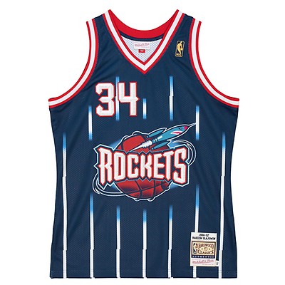 Hakeem Olajuwon Houston Rockets Mitchell & Ness Youth Swingman Throwback Jersey - Red