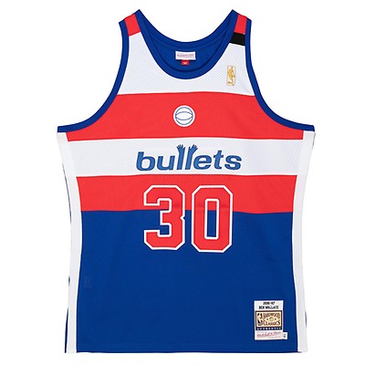 Wes Unseld Signed 1977-78 Washington Bullets Authentic Game Model Jers —  Showpieces Sports