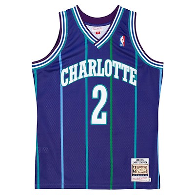 Charlotte Hornets Larry Johnson Swingman 1994 Alternate Jersey 