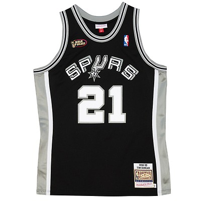 Mitchell & Ness Dennis Rodman Black San Antonio Spurs 1993-94 Hardwood Classics Swingman Jersey