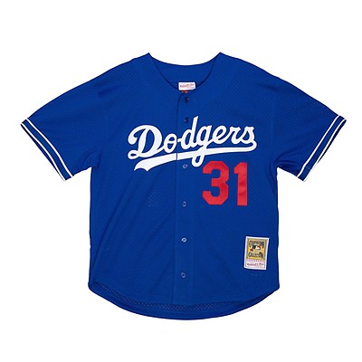 Mike Piazza Los Angeles Dodgers Mitchell & Ness Preschool Toddler Cooperstown Collection Mesh Batting Practice Jersey – Royal