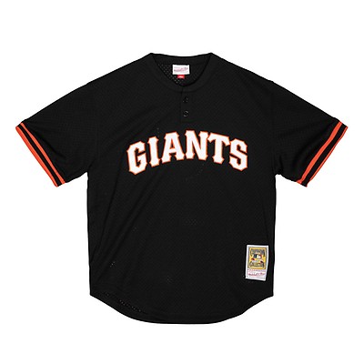 Mitchell & Ness Authentic Will Clark San Francisco Giants 1991 1/4 Zip Jersey