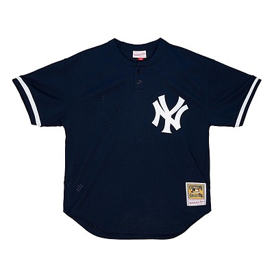 Men's Mitchell & Ness New York Yankees MLB Mariano Rivera 2009 BP Baseball  Jersey