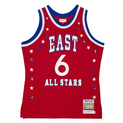 Mitchell & Ness Julius Erving Eastern Conference White 1985 NBA All-Star Game Swingman Jersey Size: Large