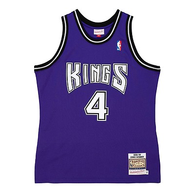Mitchell & Ness Sacramento Kings #55 Jason Williams black/purple Swingman  Jersey