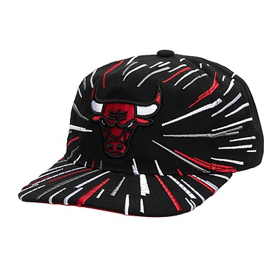 Chicago Bulls Burst Deadstock Black Snapback - Mitchell & Ness cap