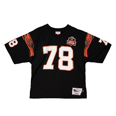 Men's Mitchell & Ness Ken Anderson Black Cincinnati Bengals 1981 Authentic Retired Player Jersey