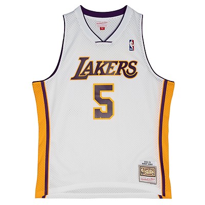 Mitchell & Ness Lakers 1960 Jersey Script White Tee XL