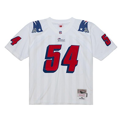 Mitchell & Ness Men's New England Patriots Ty Law #24 1995 White Jersey