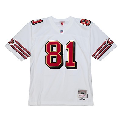 Men's Mitchell & Ness Joe Montana White San Francisco 49ers Legacy Replica  Jersey