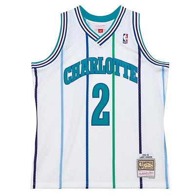 Mitchell & Ness White Swingman Rex Chapman Charlotte Hornets 1988-89 Jersey