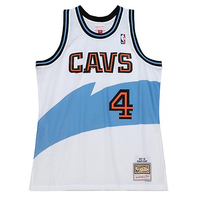 Men's Buffalo Braves Bob McAdoo Mitchell & Ness Blue Hardwood