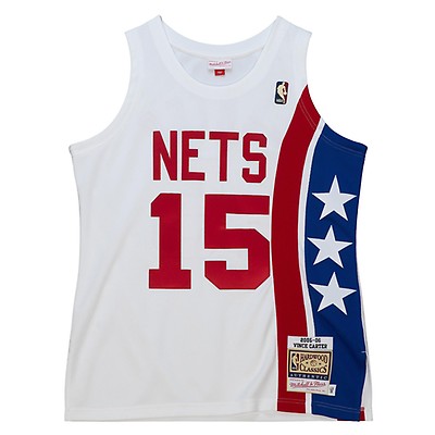 Jason Kidd, New Jersey Nets 04-05 HWC Swingman Jersey - Grey - Throwback