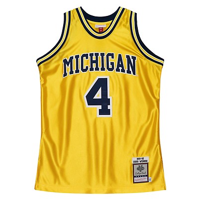 Mitchell&Ness NCAA Home Jersey LSU 1990 Shaquille O'Neal Yellow  [SMJY4436-LSU90SONATG] 