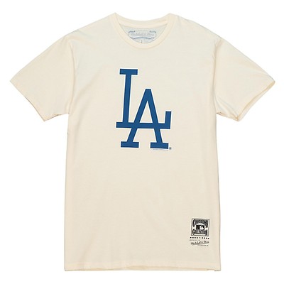 Mitchell & Ness MLB World Series Champs Tee Dodgers Cream S