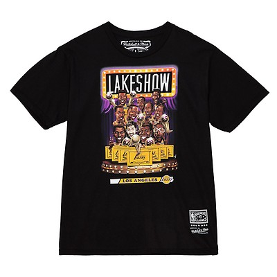 Los Angeles Lakers Western Conference T-Shirts By Mitchell & Ness - White -  Mens