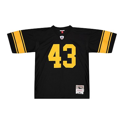 Mitchell & Ness Men's Troy Polamalu Black Pittsburgh Steelers Legacy Replica Jersey