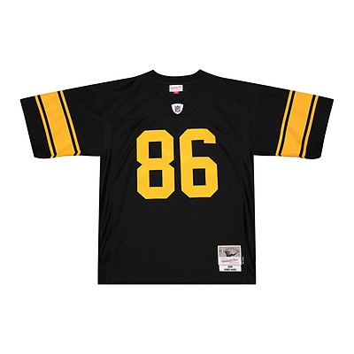 Men's Mitchell & Ness Franco Harris Black Pittsburgh Steelers Legacy Replica Jersey Size: Small