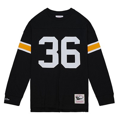 Mitchell & Ness Jerome Bettis Pittsburgh Steelers Black Retired Player Name Number Long Sleeve Top Size: Small
