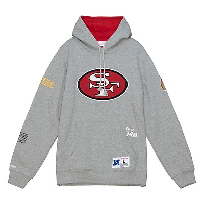 49ers hoodie mitchell and ness