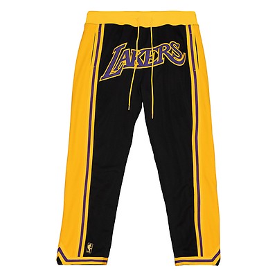 Mitchell & Ness NBA JUST DON UTAH JAZZ WARM UP PANTS ALL STAR 1993 Black -  BLACK / PURPLE