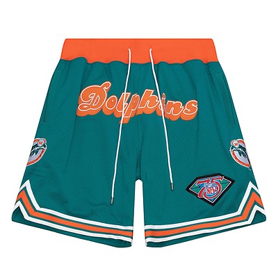 Just Don - NFL Throwback Dolphins Shorts - Teal, Green / SM | Feature