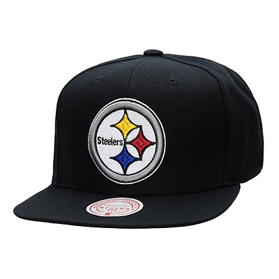 Mitchell & Ness Pittsburgh Steelers XL 2 Tone Logo Snapback Hat