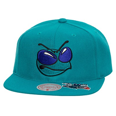 Charlotte Hornets Men’s The Highlighter Team Pop Mitchell & Ness Snapback  Hat