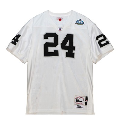 Mitchell & Ness Men's Oakland Raiders Charles Woodson #24 Black 1998  Throwback Jersey