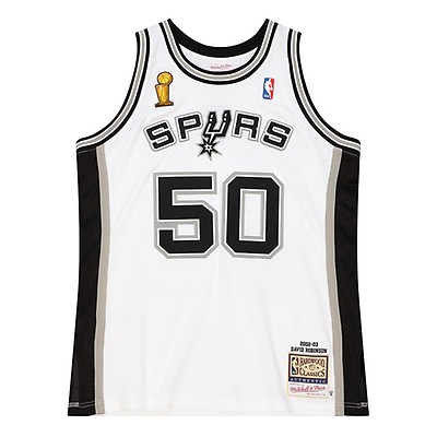 Mitchell & Ness 75th Platinum Swingman David Robinson San Antonio Spurs 1998-99 Jersey