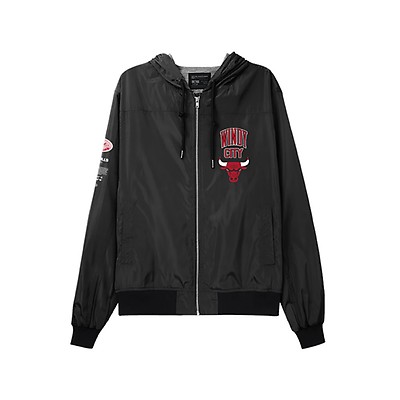 Fleece White Chicago Bulls Hoodie - Jackets Masters