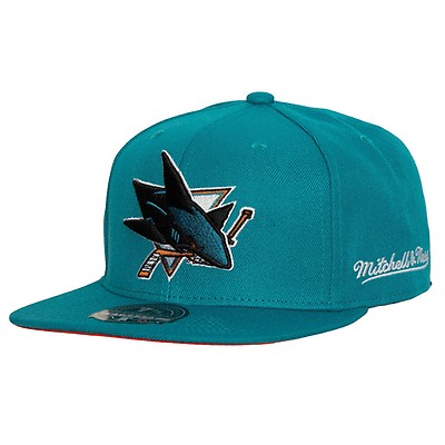 Mitchell & Ness San Jose Sharks All-In Snapback Adjustable Hat