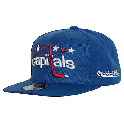 Washington Capitals Vintage Blue Fitted - Mitchell & Ness cap