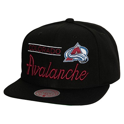 Mitchell & Ness Colorado Avalanche White Baseball Jersey