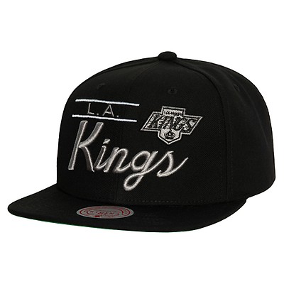 Mitchell & Ness La Kings Retro Snapback Cap in Black for Men