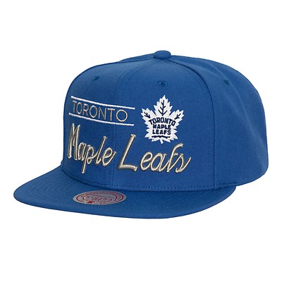 Lids Toronto Maple Leafs Mitchell & Ness Vintage Paintbrush Snapback Hat -  Black