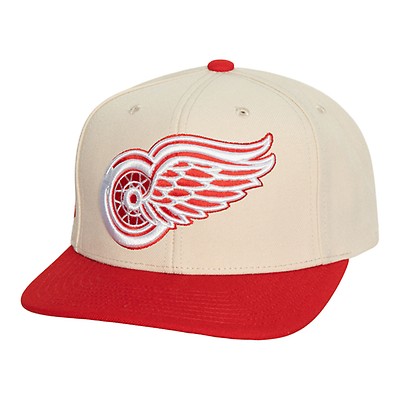 Mitchell & Ness Detroit Red Wings Vintage Paintbrush Snapback Hat