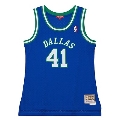 Mitchell & Ness Men's Dallas Mavericks Dirk Nowitski #41 Energy Jersey XX Large / White
