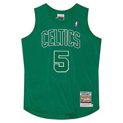 Larry Bird 85-86 Boston Celtics Khaki & Black Jersey