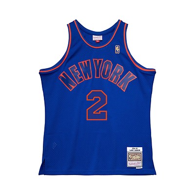 Charles Oakley Signed New York Knicks Mitchell & Ness Jersey