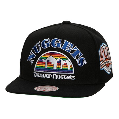 Denver Nuggets Mitchell & Ness Cut Away Snapback Hat