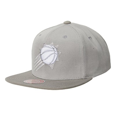 Mitchell & Ness White Phoenix Suns Hardwood Classics In Your Face Deadstock  Snapback Hat for Men