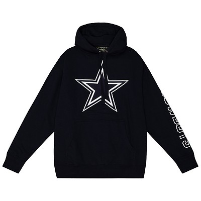 N N Fleece Hoody Dallas Cowboys Troy Aikman Shop Mitchell Ness