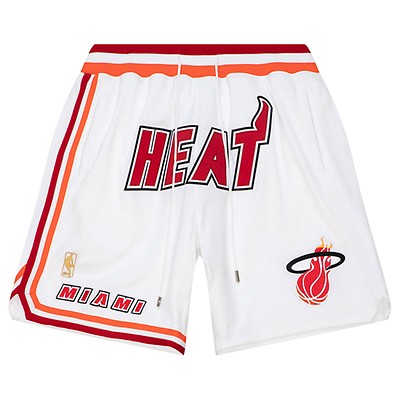 Just Don Hardwood Classics Shorts Miami Heat - Mitchell & Ness