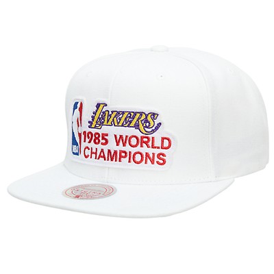 Accessories, Vtg World Champs 87 88 Nba Champions Hat Los Angeles La Lakers  Corduroy White