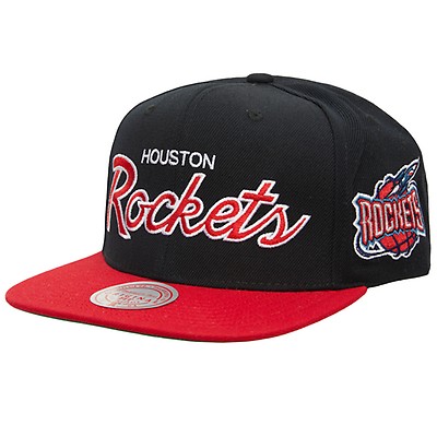 Mitchell & Ness NBA Finals Patch HWC Yellow Brim Houston Rockets Hat