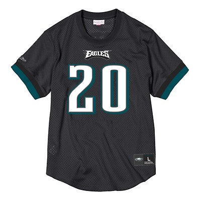 Mitchell & Ness Reggie White Philadelphia Eagles Black Mesh Retired Player Name Number Crew Neck Top Size: Medium