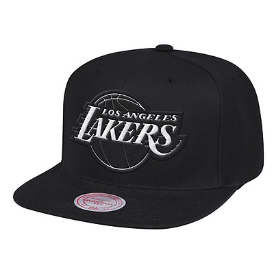 Men's Los Angeles Lakers Mitchell & Ness Black 2009/10 Flames